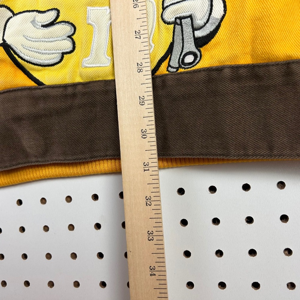 Chase Authentics NASCAR M&Ms Racing Jacket Yellow Cotton Twill 3XL Elliott Vtg - Picture 9 of 10